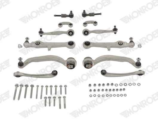 Kit de braços oscilantes de suspensão dianteira VAG 8E0498998 preço, a partir de 307,51 USD