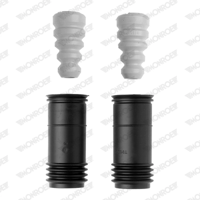 Pára-choque (grade de proteção) de amortecedor traseiro + bota de proteção para Mitsubishi Space Star  DG0
