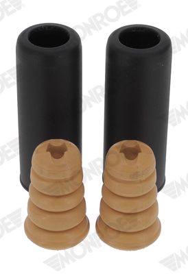 Pára-choque (grade de proteção) de amortecedor traseiro + bota de proteção BMW 2 Gran Tourer F46