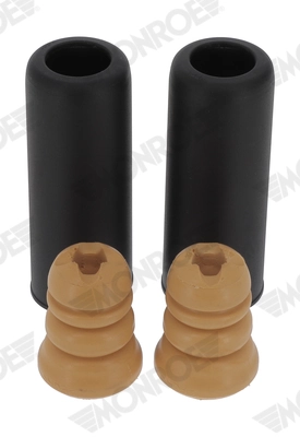 Pára-choque (grade de proteção) de amortecedor traseiro + bota de proteção para BMW 1  F40