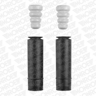 Pára-choque (grade de proteção) de amortecedor traseiro + bota de proteção para Mercedes C  W204