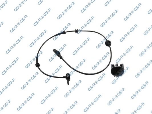 Sensor dianteiro de ABS MWSS014 Magneti Marelli