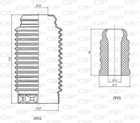 DCK509904 Open Parts