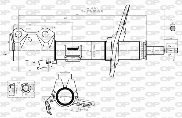 SAB831431 Open Parts