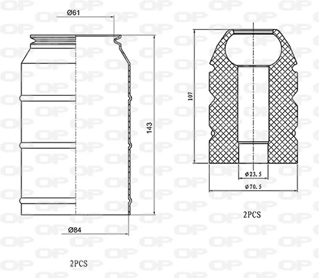 DCK503304 Open Parts