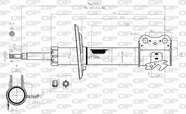 SAB828931 Open Parts