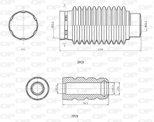 DCK500604 Open Parts