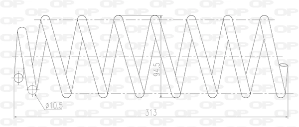 Mola traseira Mercedes A  W168 ao melhor preço