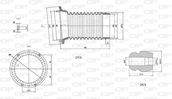 DCK500704 Open Parts