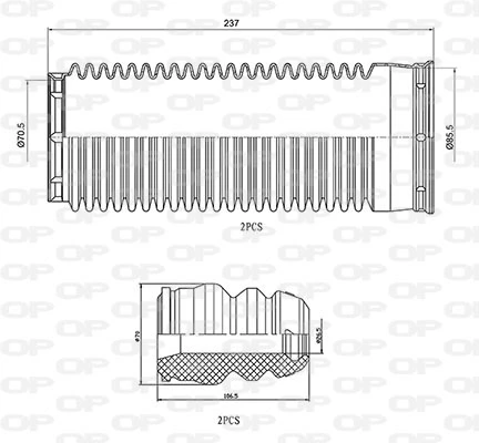 DCK508604 Open Parts