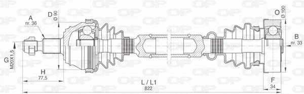 DRS642300 Open Parts