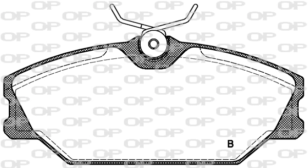 7701202289 Renault (RVI) Sapatas do freio dianteiras de disco