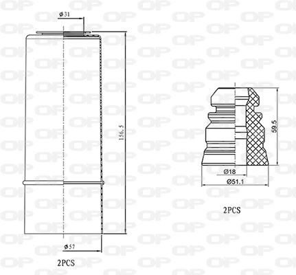  Corolla  sedan (1997-2001) original desde 25,17 €