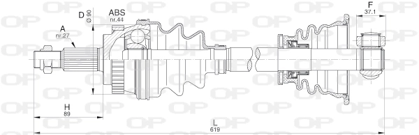 DRS621300 Open Parts