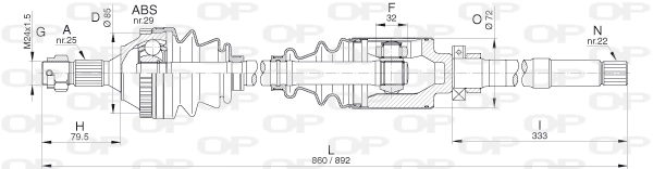 DRS627100 Open Parts