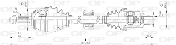 DRS626200 Open Parts