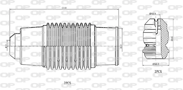 DCK503204 Open Parts