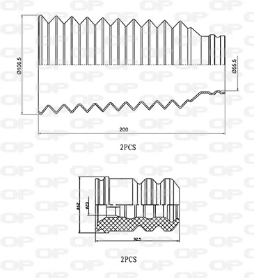 DCK501204 Open Parts