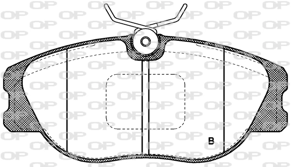 Compre 0077362344 Fiat/Alfa/Lancia Sapatas do freio dianteiras de disco