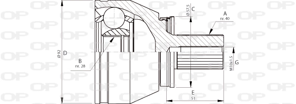  para Volvo S80 II (AS, AR)