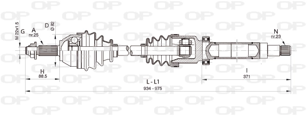 DRS632200 Open Parts