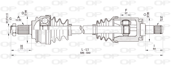 DRS635100 Open Parts