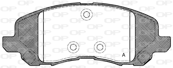 Sapatas do freio dianteiras de disco Chrysler 04383950 preço, a partir de 31,91 USD