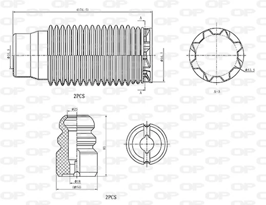 DCK501304 Open Parts