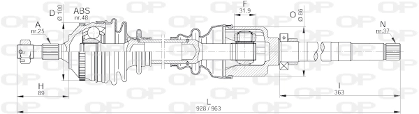DRS620300 Open Parts