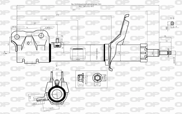 SAB832231 Open Parts