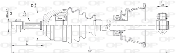 DRS627900 Open Parts