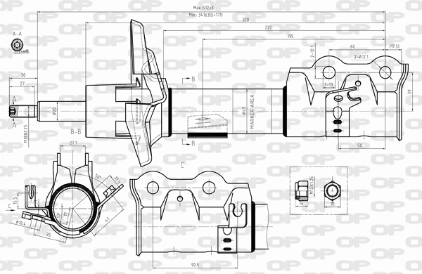 SAB831231 Open Parts