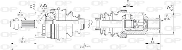 DRS620700 Open Parts