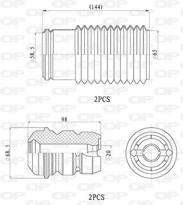 DCK506804 Open Parts