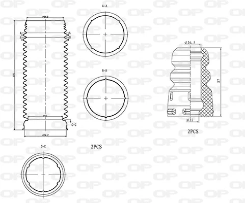DCK500404 Open Parts