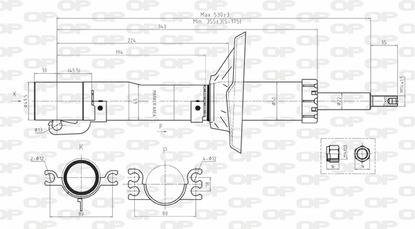 SAB811811 Open Parts