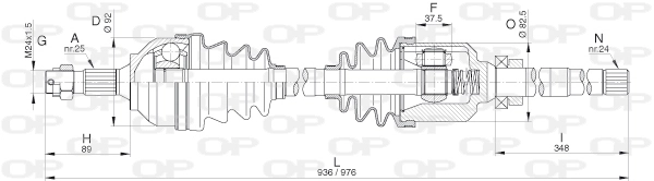 DRS629200 Open Parts