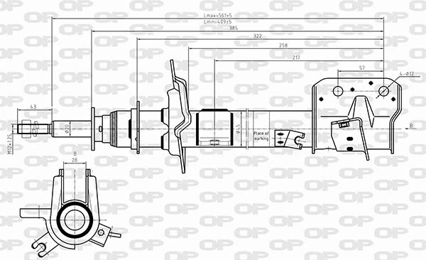 SAB865431 Open Parts
