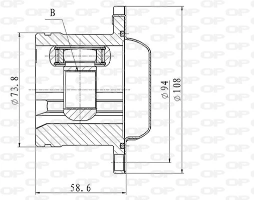CVJ586920 Open Parts