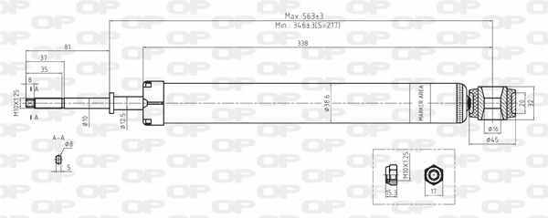 SAB814232 Open Parts