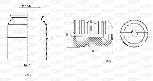 DCK508504 Open Parts