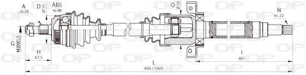 DRS636300 Open Parts
