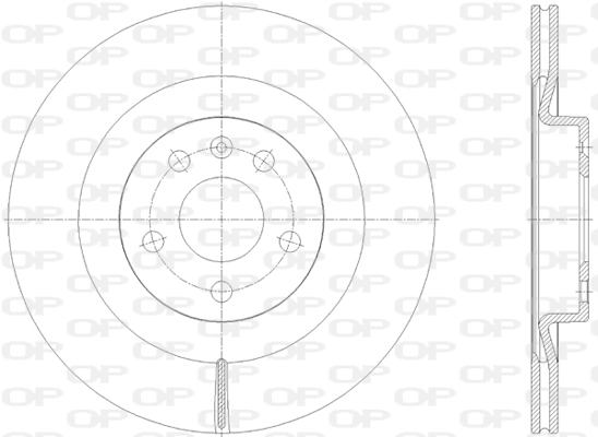 Disco do freio traseiro para Volvo XC90 256