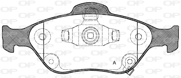 para Toyota Yaris (SP90)