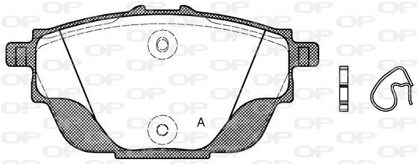  para Citroen C4  (3A, 3E)