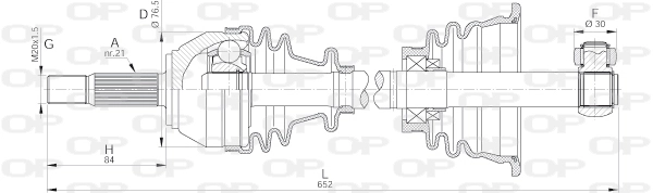 DRS601400 Open Parts