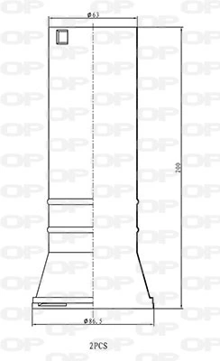 DCK511302 Open Parts