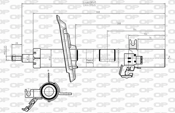 SAB862531 Open Parts