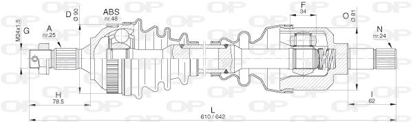 DRS627200 Open Parts