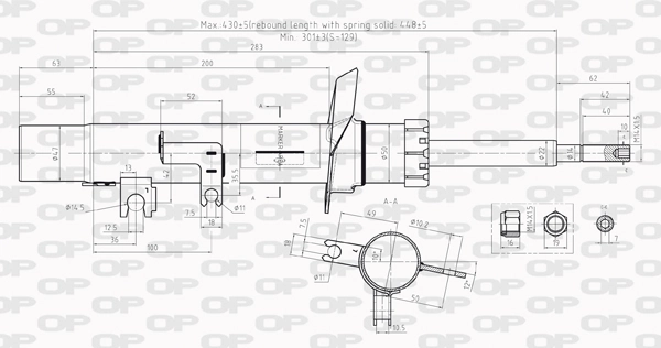 SAB801131 Open Parts